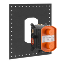 Gessi Cono Shower 45132+09269 Thermostatic Shower Mixer + Recessed Part