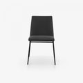 LIGNE ROSET DINING CHAIR BASE IN SATIN-FINISH BLACK LACQUER TV