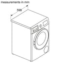 Bosch - 系列 4 洗衣烘乾機 8/5 公斤 1400 轉 WNA134U8GB