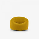 LIGNE ROSET SWIVELLING ARMCHAIR PUMPKIN