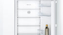 Bosch - Series 2 Built-in fridge-freezer with freezer at bottom 177.2 x 54.1 cm flat hinge KIN86NFE0G