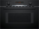 Bosch - Serie | 4 Built-in Microwave Oven With Hot Air 60 x 45 cm Black CMA583MB0B