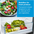 Bosch - Serie | 2 Free-standing Fridge-freezer With Freezer At Bottom 186 x 60 cm White KGN34NWEAG