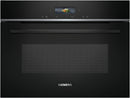 Siemens - iQ700 Built-in microwave oven 60 x 45 cm Black - CE732GXB1B