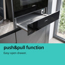 Siemens - IQ500 Built-in Warming Drawer 60 x 14 cm Black BI510CNR0B