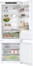 Bosch - Series 4 Built-in fridge-freezer with freezer at bottom 193.5 x 70.8 cm flat hinge KBN96VFE0G