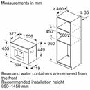 Bosch - 系列 8 內建全自動咖啡機 黑色 CTL7181B0