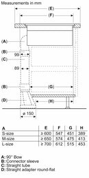 Siemens - iQ700 Induction hob with integrated ventilation system 80 cm flush mount EX807NX68E