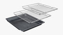Bosch - 系列 8 內建緊湊型烤箱,帶微波爐功能 60 x 45 公分 黑色 - CMG7241B1B