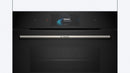 Bosch - 系列 8 內建緊湊型烤箱,蒸氣功能 60 x 45 公分 黑色 - CSG7584B1