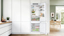 Bosch - Series 4 Built-in fridge-freezer with freezer at bottom 193.5 x 70.8 cm flat hinge KBN96VFE0G