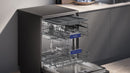 Siemens - iQ300 Free-standing dishwasher 60 cm Brushed black steel anti-fingerprint SN23EC03ME