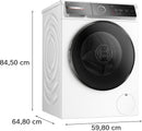 Bosch - 系列 8 洗衣機,前置式 10 公斤 1400 轉 WGB256A1GB