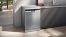 Siemens - iQ500 Free-standing dishwasher 60 cm Brushed steel anti-fingerprint SN25ZI07CE