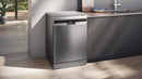 Siemens - iQ300 Free-standing dishwasher 60 cm Brushed steel anti-fingerprint SN23EI03ME