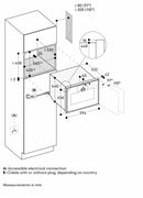 Gaggenau - 400 系列組合蒸氣烤箱 60 x 45 cm 門鉸鏈:右側,Gaggenau 煤灰色 BS450101
