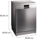 Siemens - iQ700 Free-standing dishwasher 60 cm Brushed steel anti-fingerprint SN27TI00CE