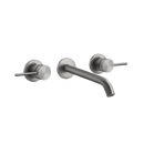 Gessi 316 Meccanica 54292+45089 Three Holes Basin Mixer + Recessed Part