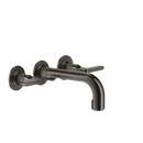 Gessi Inciso - 58094+45089 Three Holes Bath Mixer + Recessed Part