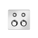 Gessi Hi-Fi 65232+63001 2 Simultaneous Functions Thermostatic Mixer