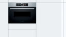 Bosch - Series 8 Built-in compact oven with microwave function 60 x 45 cm Stainless steel CMG656BS1