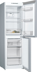 Bosch - Serie | 2 Free-standing Fridge-freezer With Freezer At Bottom 186 x 60 cm Inox-look KGN34NLEAG