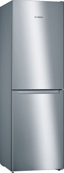 Bosch - Serie | 2 Free-standing Fridge-freezer With Freezer At Bottom 186 x 60 cm Inox-look KGN34NLEAG