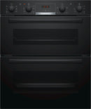 Bosch - Serie | 4 Built-under Double Oven Black NBS533BB0B