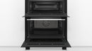 Bosch - Serie | 4 Built-under Double Oven Stainless Steel NBS533BS0B