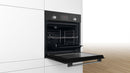Bosch - Serie | 2 Built-in Oven 60 x 60 cm Black HHF113BA0B