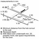 Bosch - Series 2 Electric hob 60 cm Black, PKE611CA3E