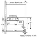 Siemens - iQ300 Telescopic cooker hood 60 cm Silver metallic LI64MA531B