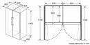 博世 - 系列 4 獨立式冰箱 186 x 60 公分 白色 GSN36VWEPG