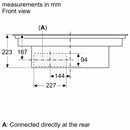 Siemens - iQ700 Induction hob with integrated ventilation system 80 cm surface mount with frame EX877NX68E
