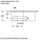 Siemens - iQ500 Induction hob with integrated ventilation system 70 cm surface mount without frame ED711HQ26E