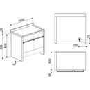 SMEG 電磁爐 110x60cm A2PYID-81