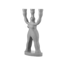 Normann Copenhagen Manikhin 3-armed Candlestick Grey