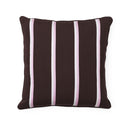 Normann Copenhagen 靠墊 Trifle Stripe 50 x 50 公分花壇棕色