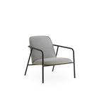 Normann Copenhagen 墊休閒椅低黑鋼