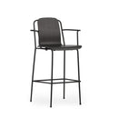 Normann Copenhagen Studio 酒吧扶手椅 75 公分 黑鋼