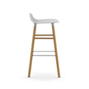 Normann Copenhagen Form 吧檯凳 75 公分 橡木