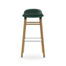 Normann Copenhagen Form 吧檯凳 75 公分 橡木