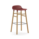 Normann Copenhagen Form 吧檯凳 75 公分 橡木
