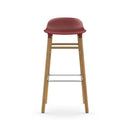 Normann Copenhagen Form 吧檯凳 75 公分 橡木