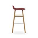 Normann Copenhagen Form 吧檯凳 75 公分 橡木
