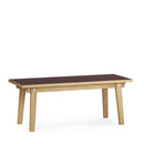 Normann Copenhagen Slice 咖啡桌 42 x 100 公分油氈