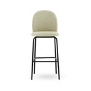 Normann Copenhagen Ace 酒吧椅 75 公分全軟墊黑鋼
