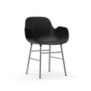 Normann Copenhagen Form 扶手椅 鍍鉻