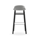 Normann Copenhagen Form 吧檯凳 75 公分黑色