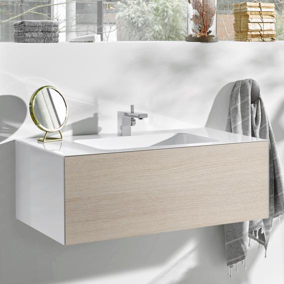 Alape WP.Folio washbasin with vanity unit with 1 pull-out compartment